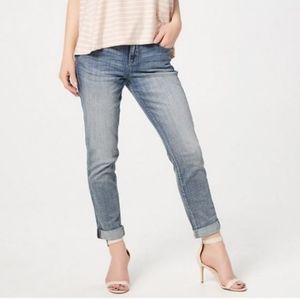 laurie felt embroidered jeans